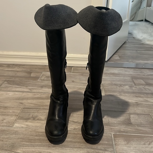 Cole Haan Over the Knee Waterproof Boots - Picture 6 of 8